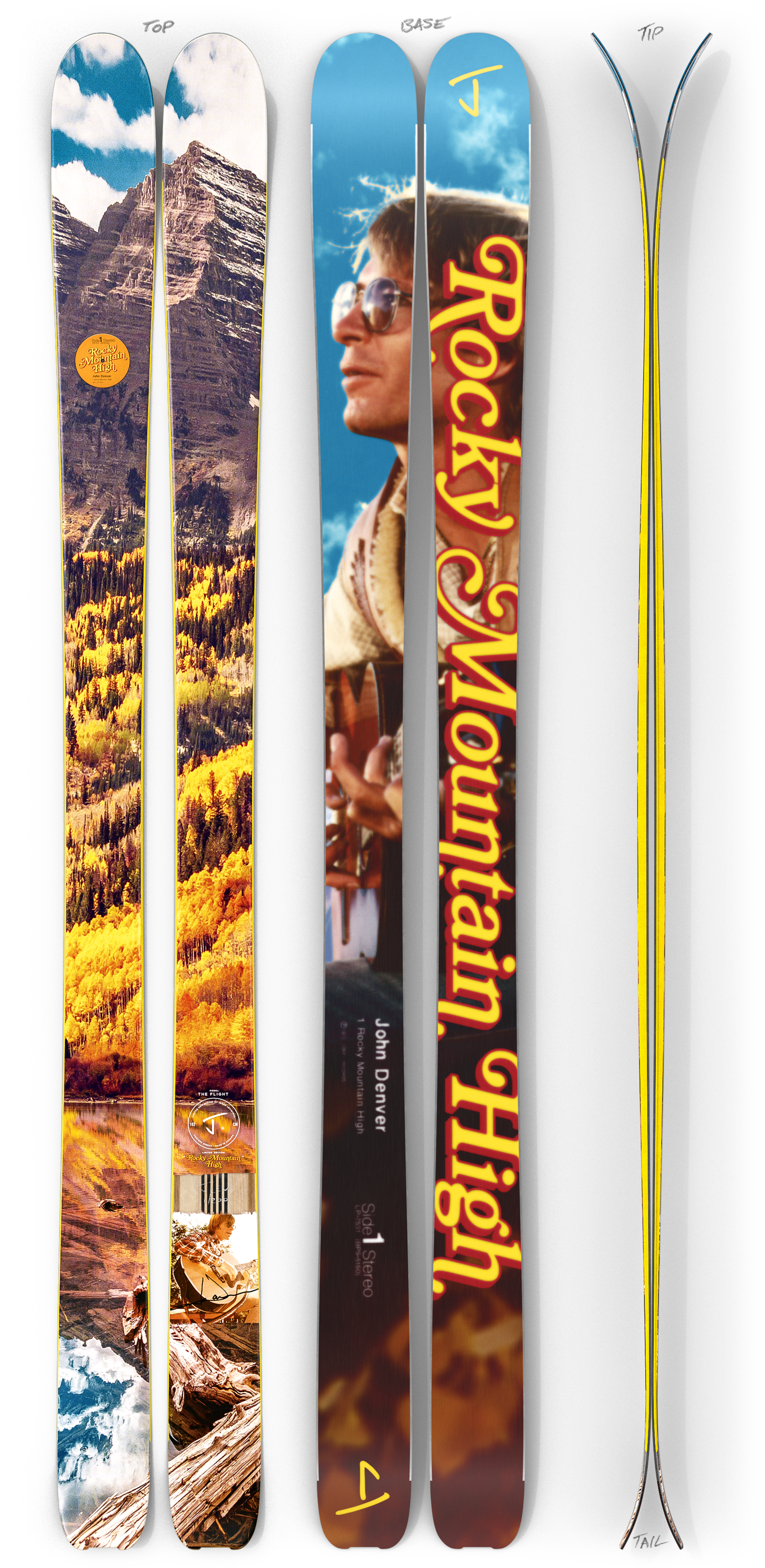 Flight Rocky Mountain High | J Skis x John Denver 95mm Touring – J