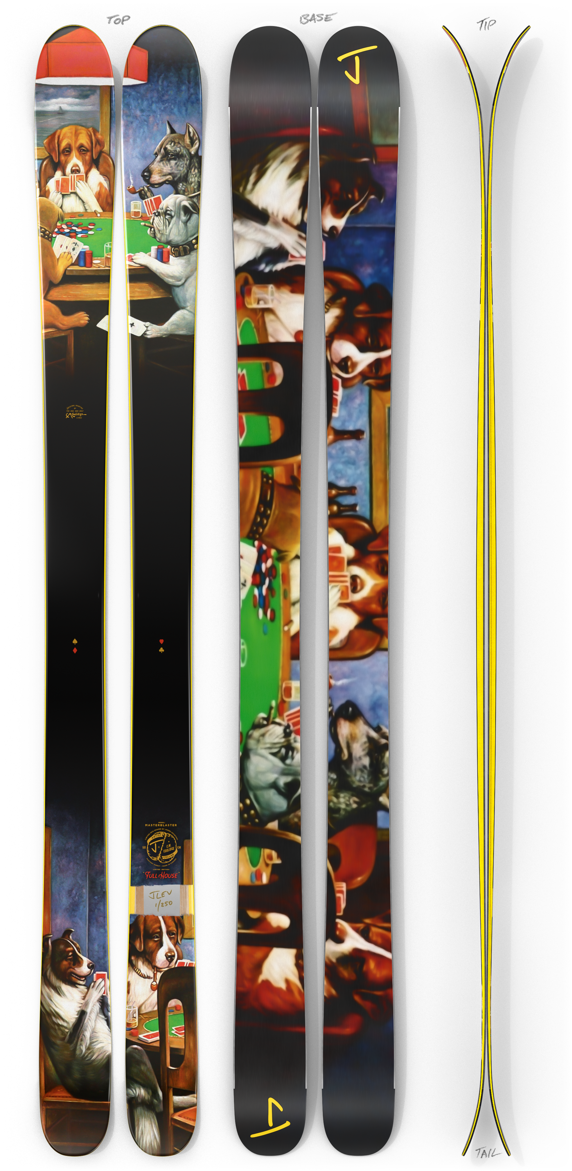 Masterblaster Full House All-Mountain Ski | J Skis 99mm Ltd Ed – J