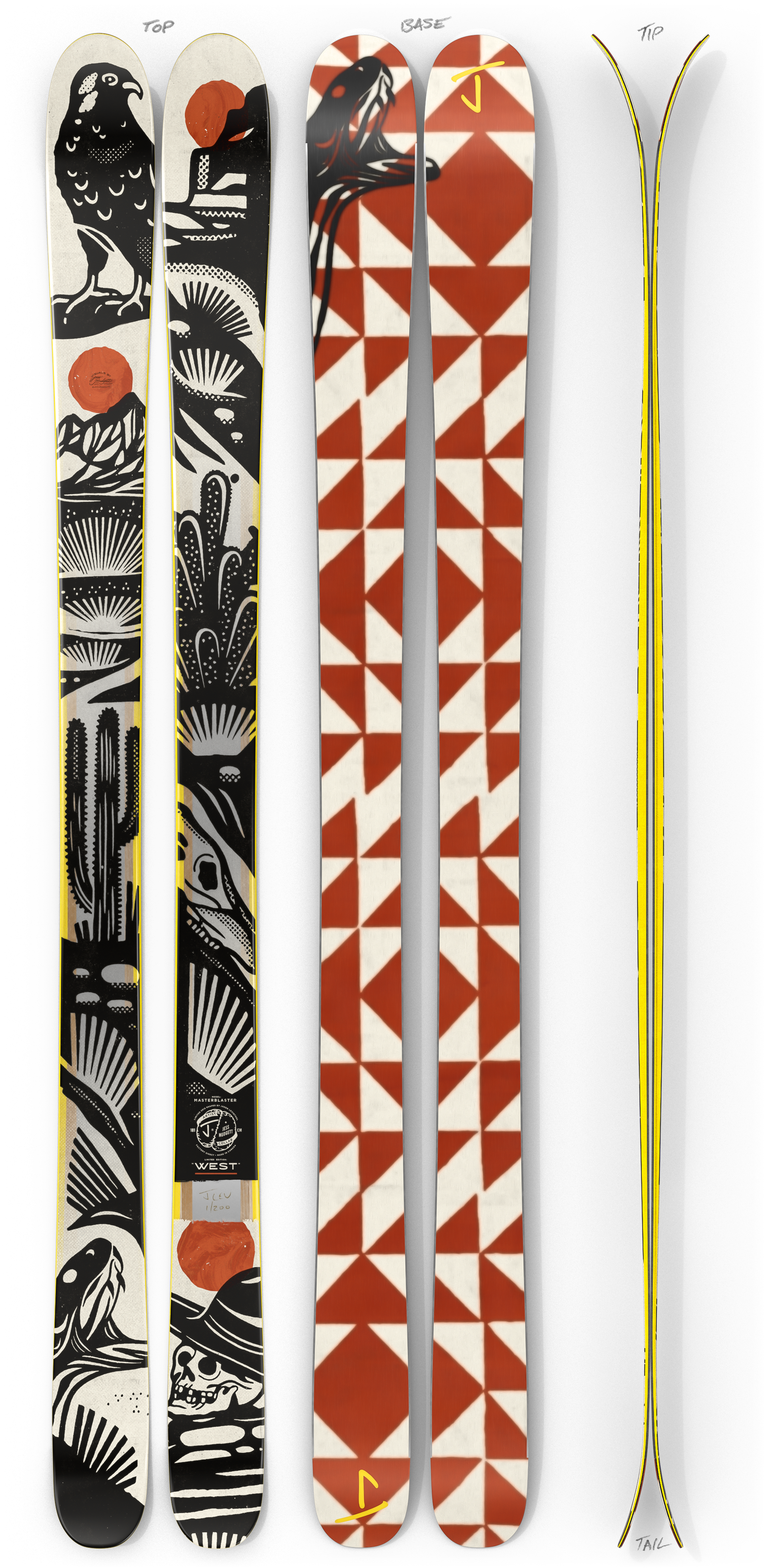 Masterblaster West All-Mountain Ski | J Skis x Jess Mudgett 99mm