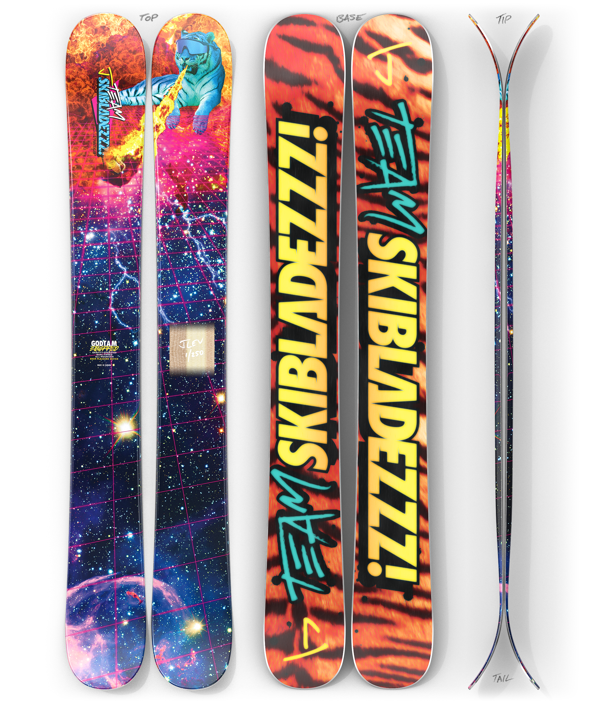 スキー BLEADES BY FEAT Team Skibladezzz 