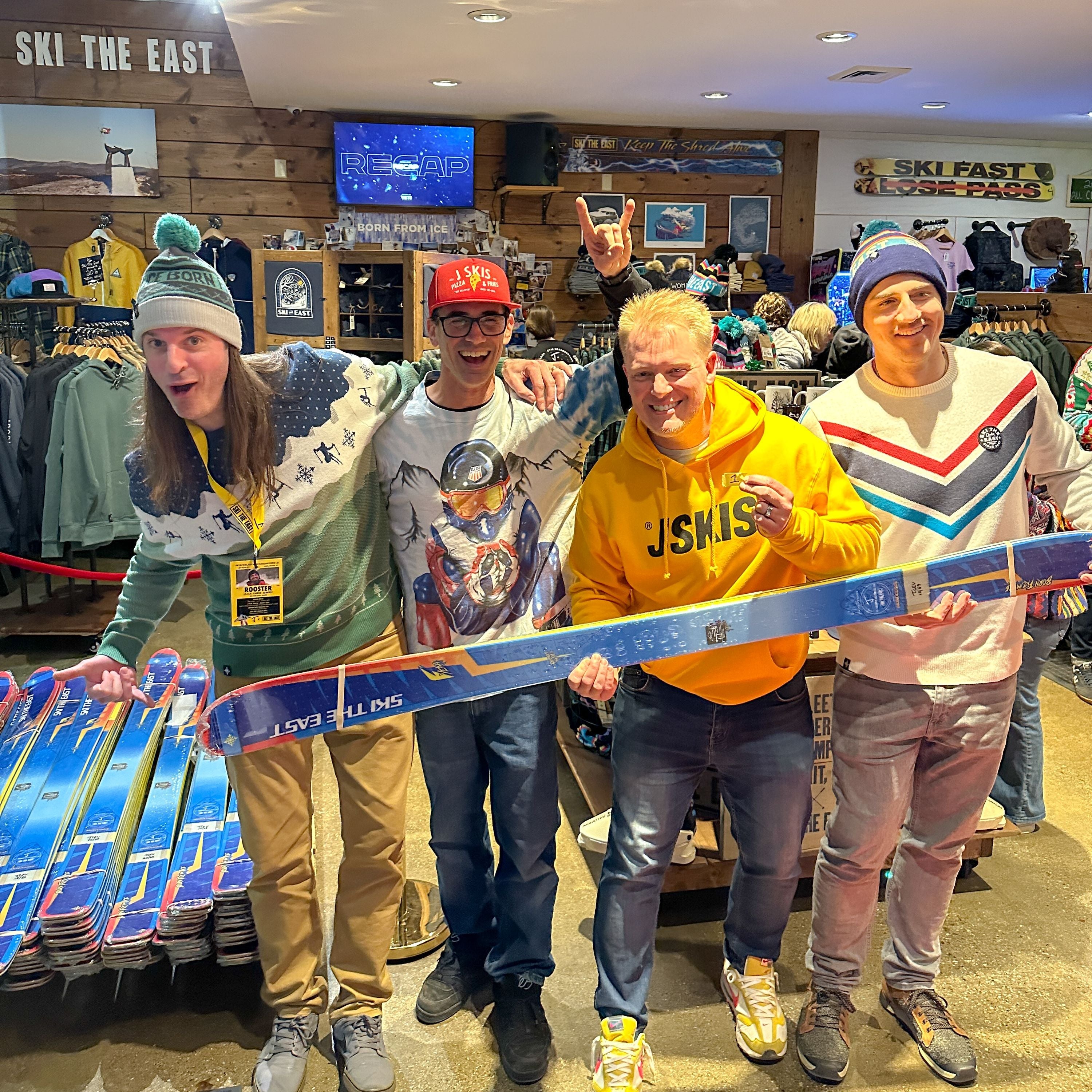 Holiday Bash and "Monocoque" Ski Launch Recap