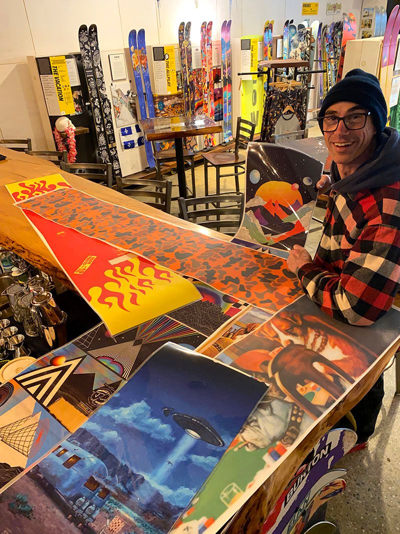 New ski graphics first look