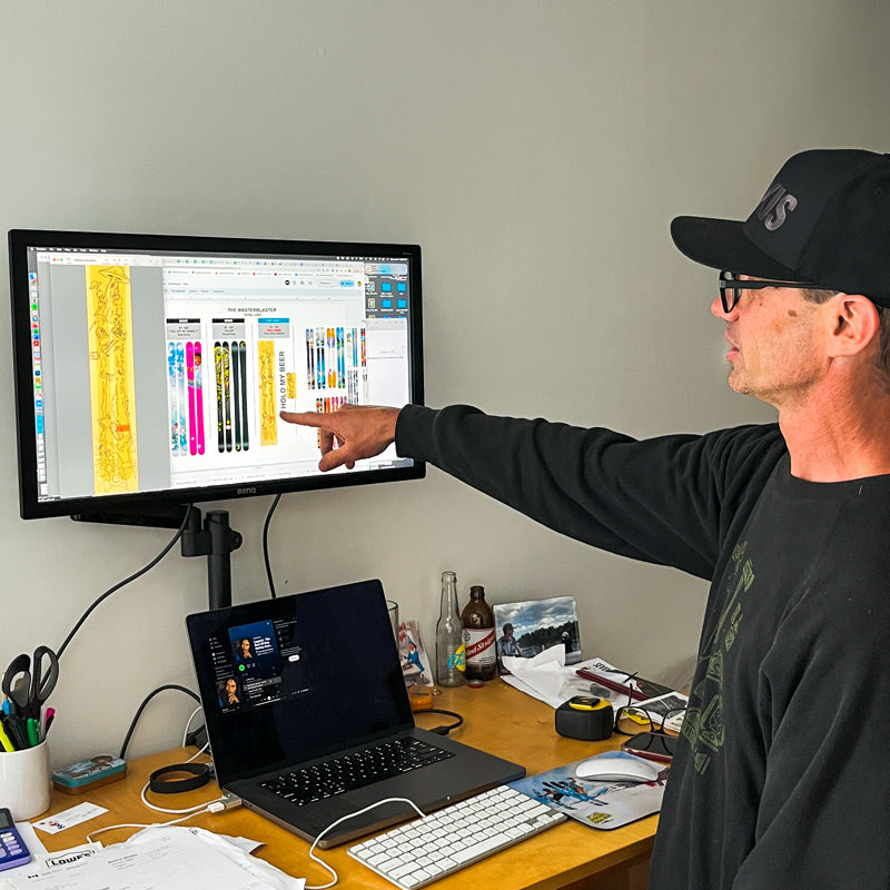 Creating new ski graphics