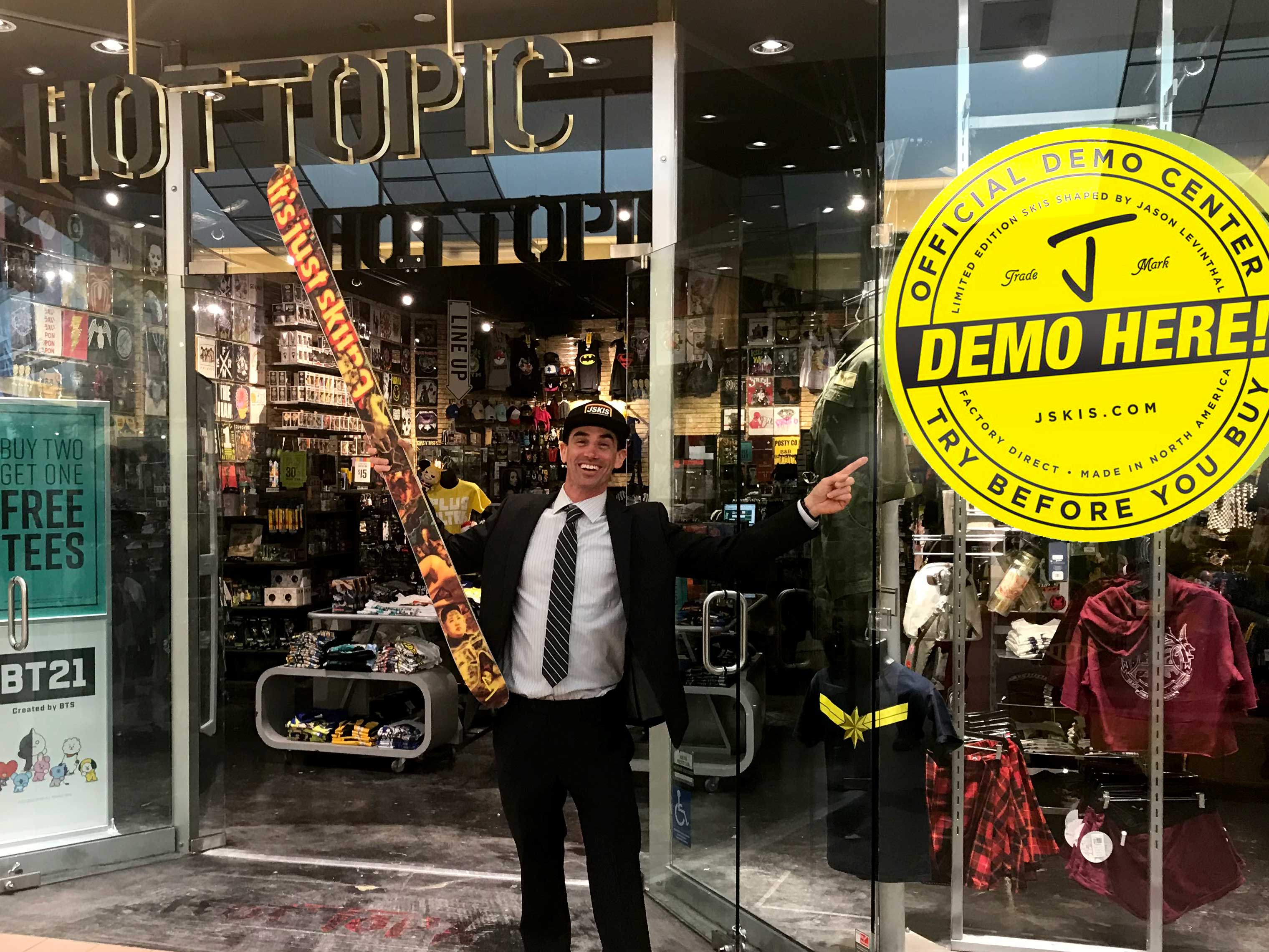 J Acquires "Hot Topic" Retail Stores