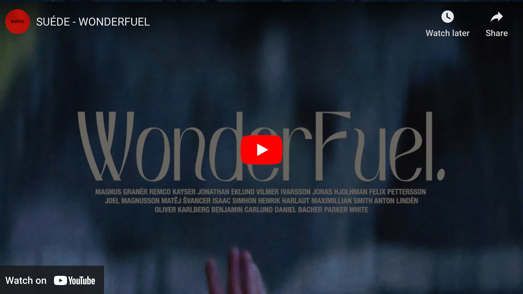 SUÉDE - WONDERFUEL