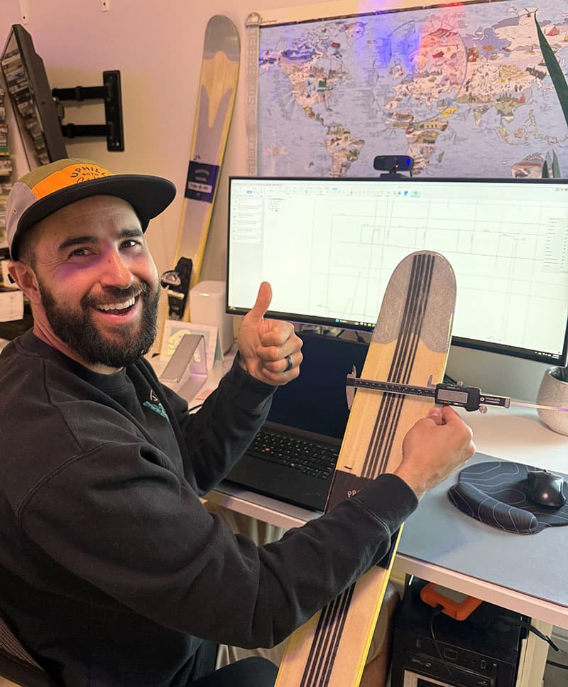 We're creating a new ski!
