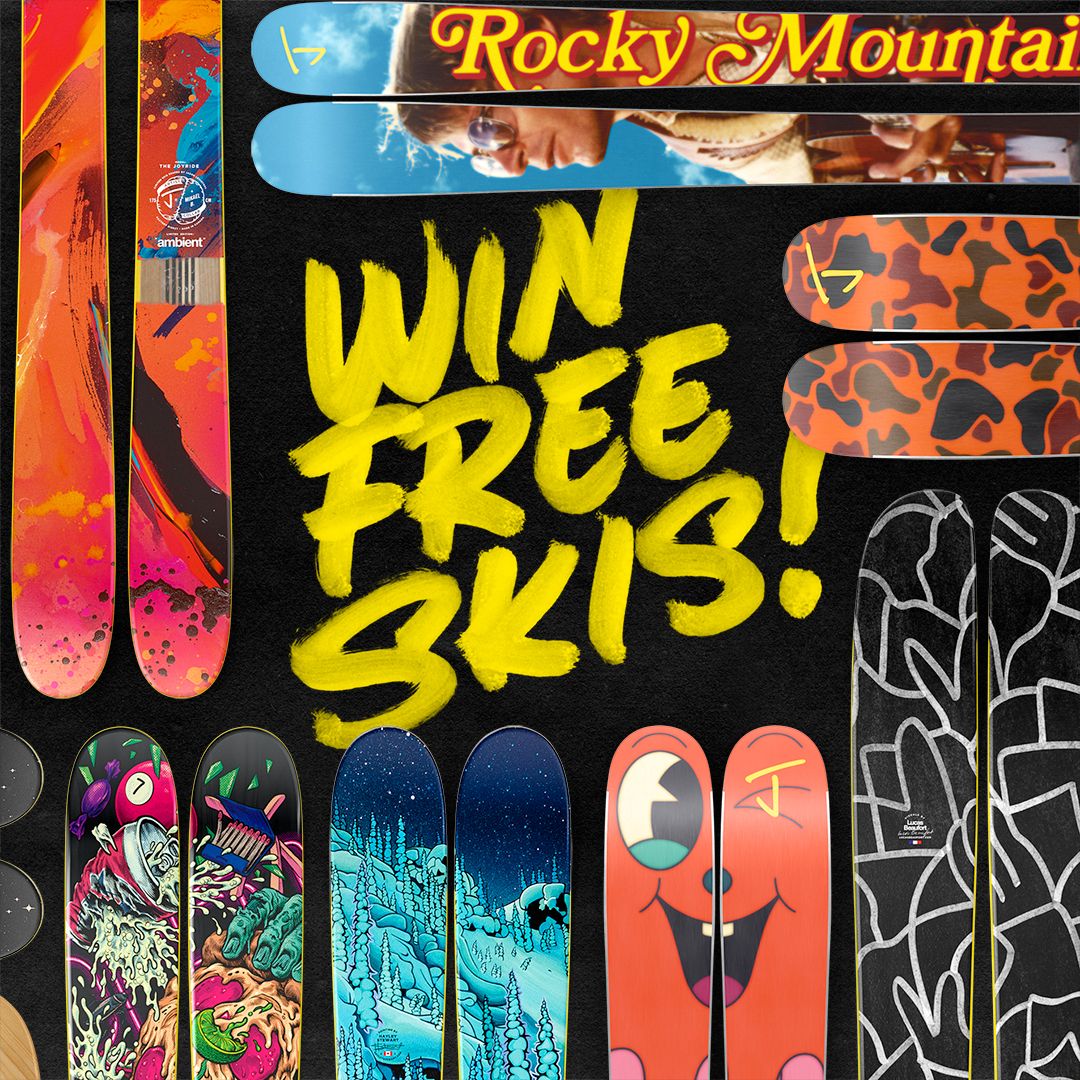 J Skis - Limited edition skis designed by Jason Levinthal – J skis