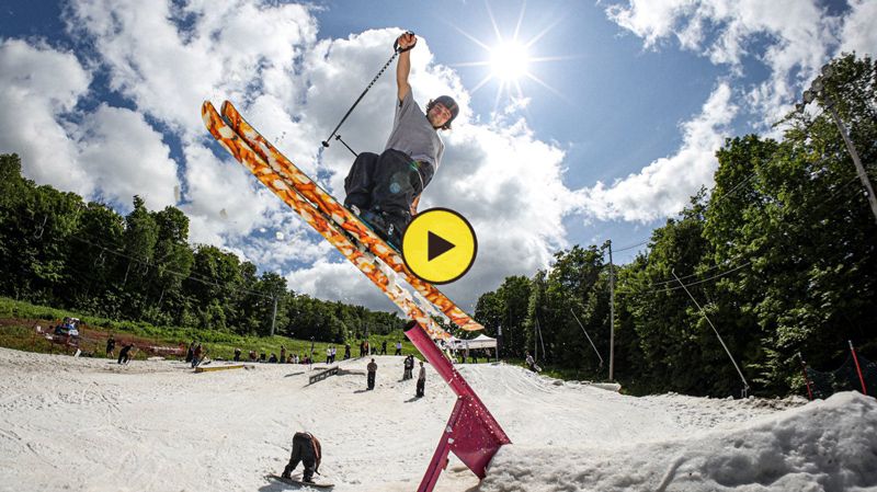 SUMMER SKIING