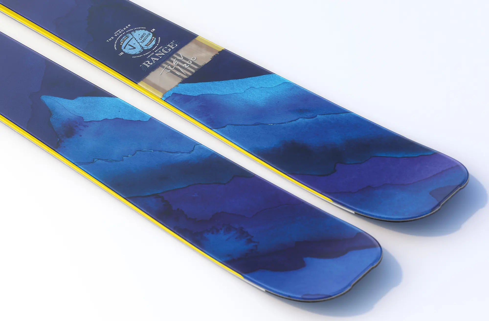 The Slacker "RANGE" Chris Crossen x J Collab Limited Edition Ski