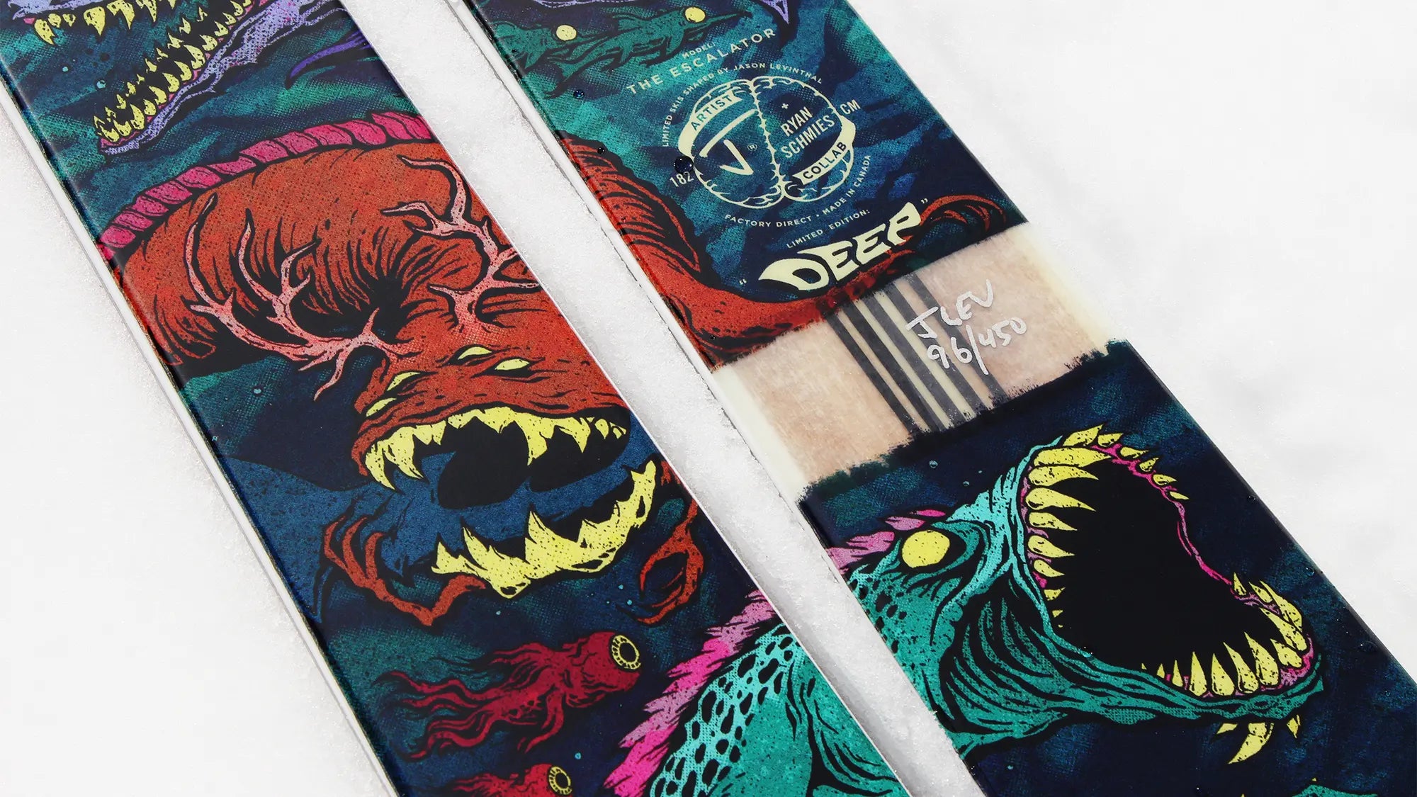 The Escalator "DEEP" Ryan Schmies x J Collab Limited Edition Ski