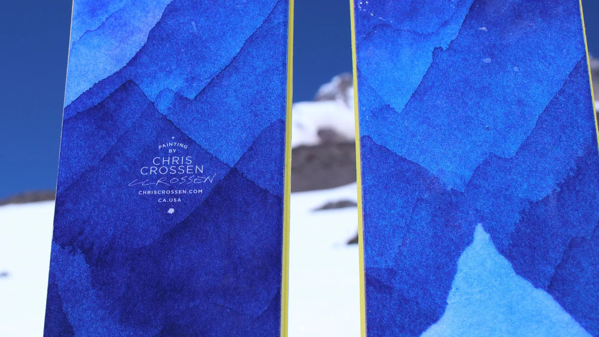 The Slacker "RANGE" Chris Crossen x J Collab Limited Edition Ski