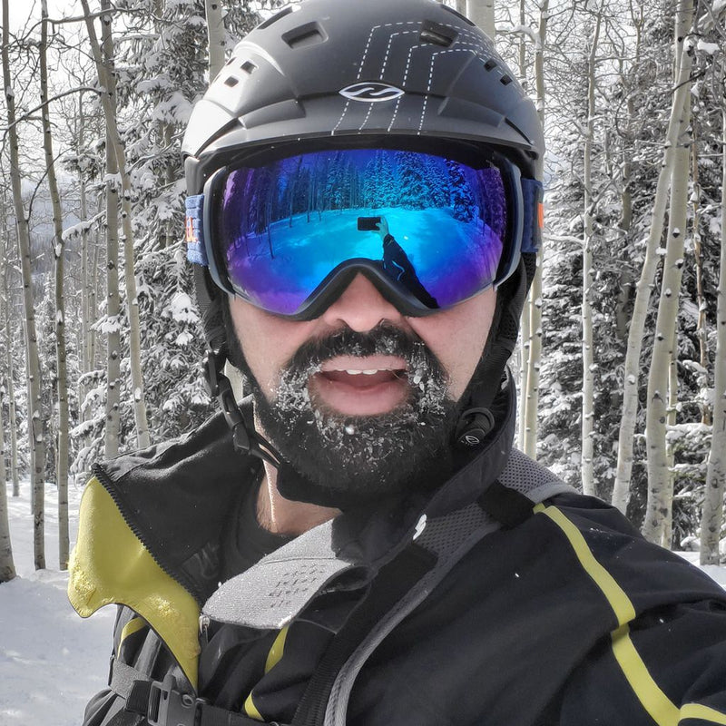 WINNER OF THE MASTERBLASTER "ICE LIGHTNING"  GIVEAWAY... JONATHAN SURY!!! On October 29th, 2021 I randomly selected Jonathan Sury, a fellow "born from ice" skier in New York, NY to win J skis!!
