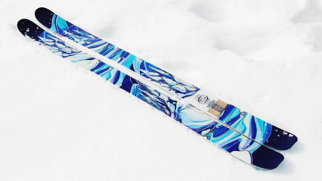 The Slacker "SLOCAN RIVER" Jessa Gilbert x J Collab Limited Edition Ski