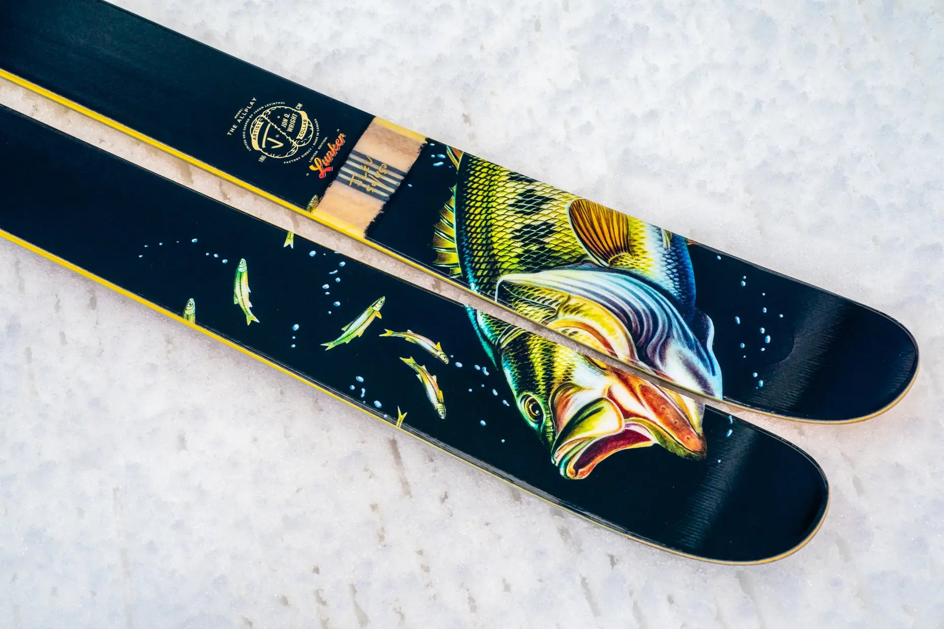 The Allplay "LUNKER" Jon Q. Wright x J Collab Limited Edition Ski
