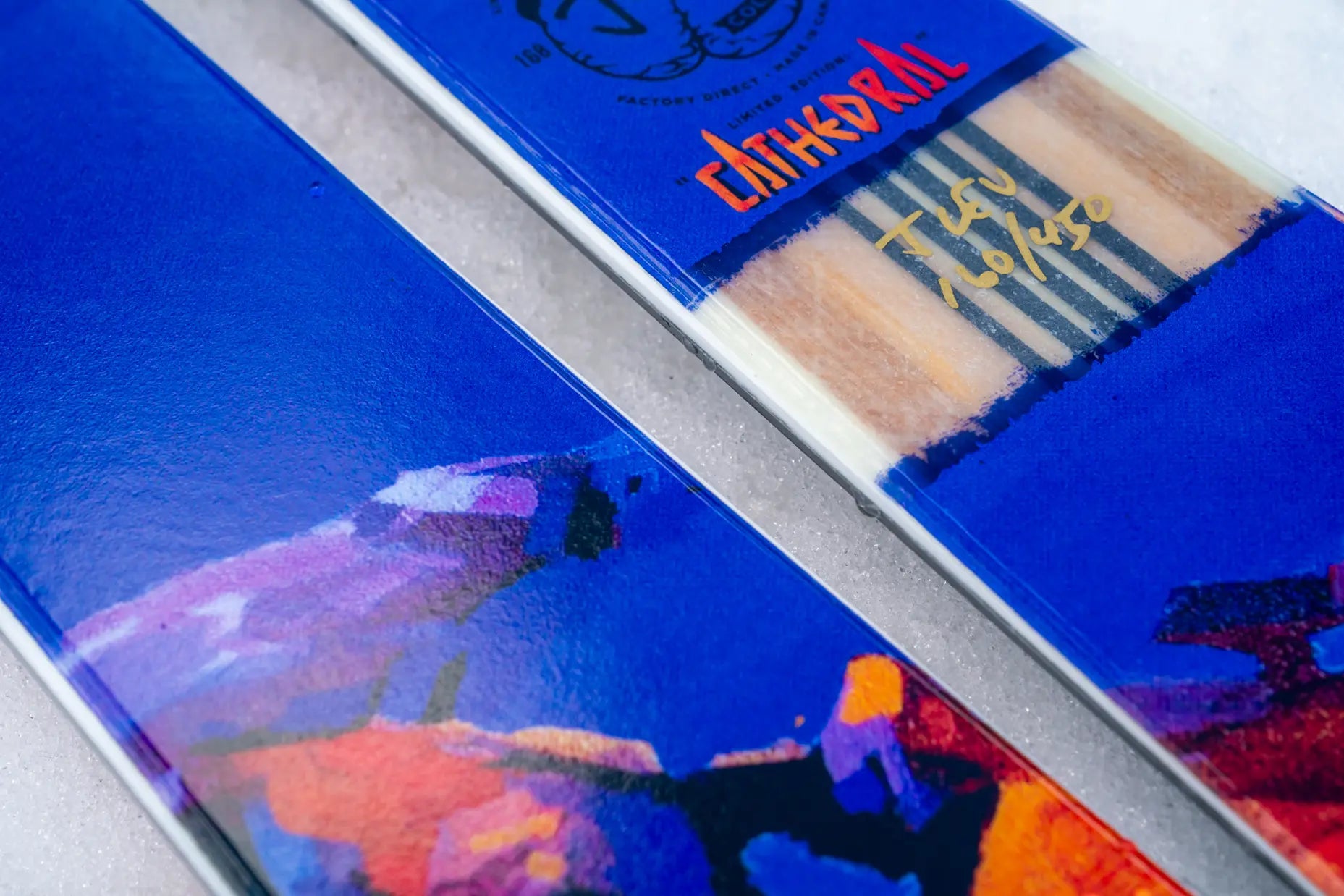 The Joyride "CATHEDRAL" Mike Svob x J Collab Limited Edition Ski