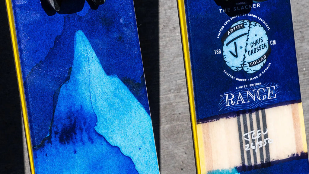The Slacker "RANGE" Chris Crossen x J Collab Limited Edition Ski
