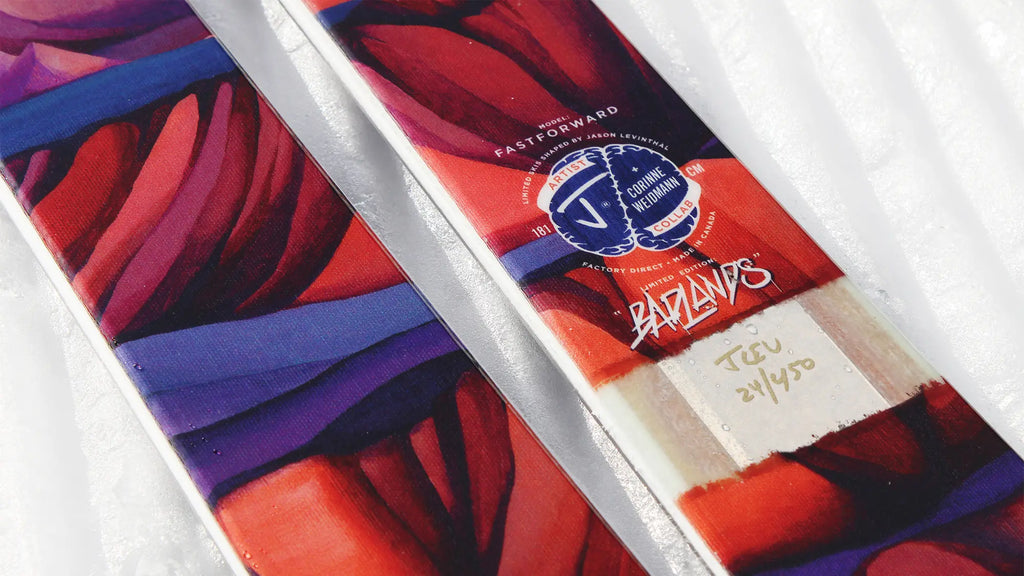 The Fastforward "BADLANDS" Corinne Weidmann x J Collab Limited Edition Ski