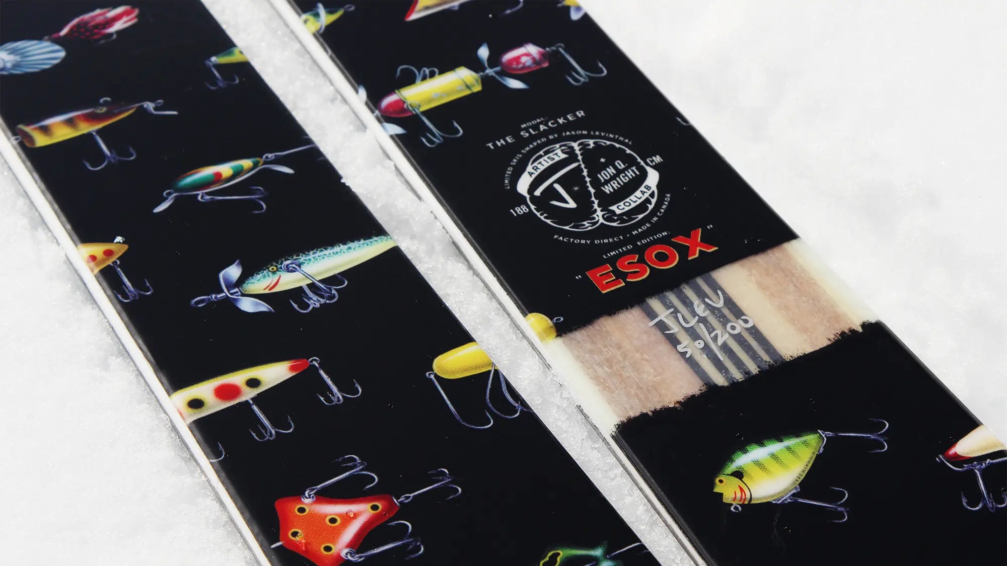 The Slacker "ESOX" Jon Q. Wright x J Collab Limited Edition Ski