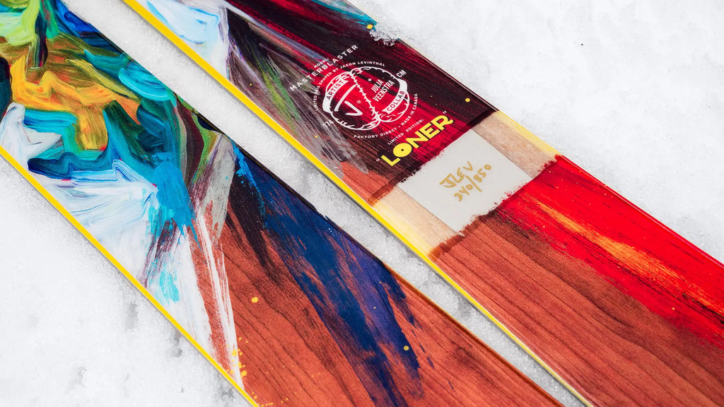 The Masterblaster "LONER" Julia Veenstra x J Collab Limited Edition Ski
