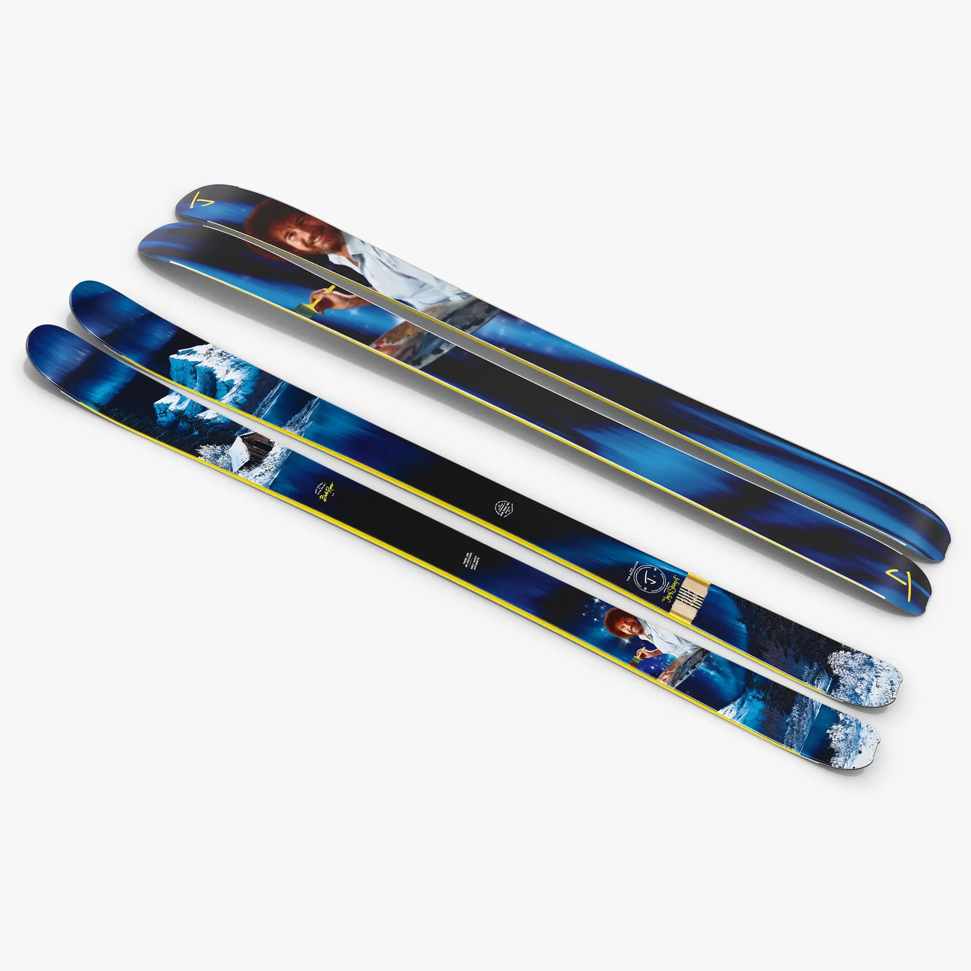 The Escalator "THE JOY OF SKIING 4" Bob Ross x J Collab