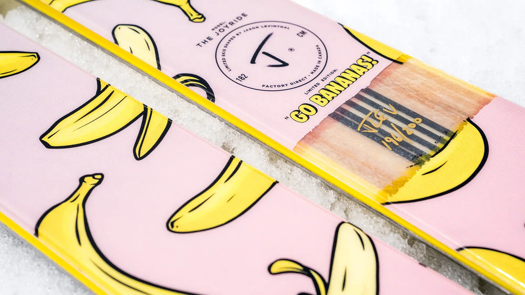 The Joyride "GO BANANAS" Limited Edition Ski