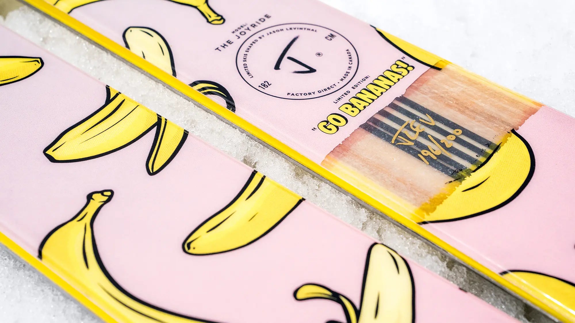 The Joyride "GO BANANAS" Limited Edition Ski