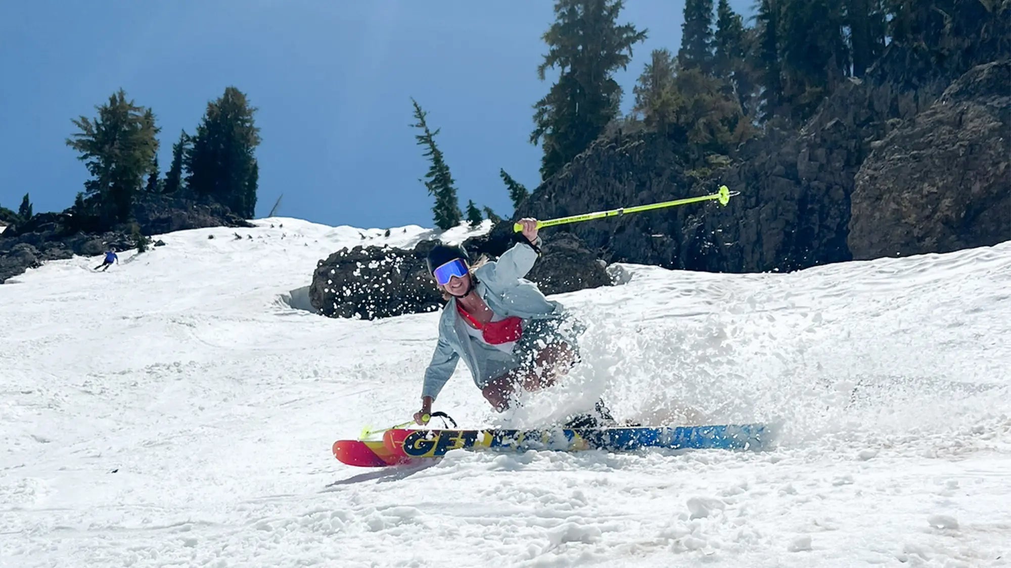 The Hotshot "GET RAD" Alyssa Parsons & Uncle Mike x J Collab Limited Edition Ski
