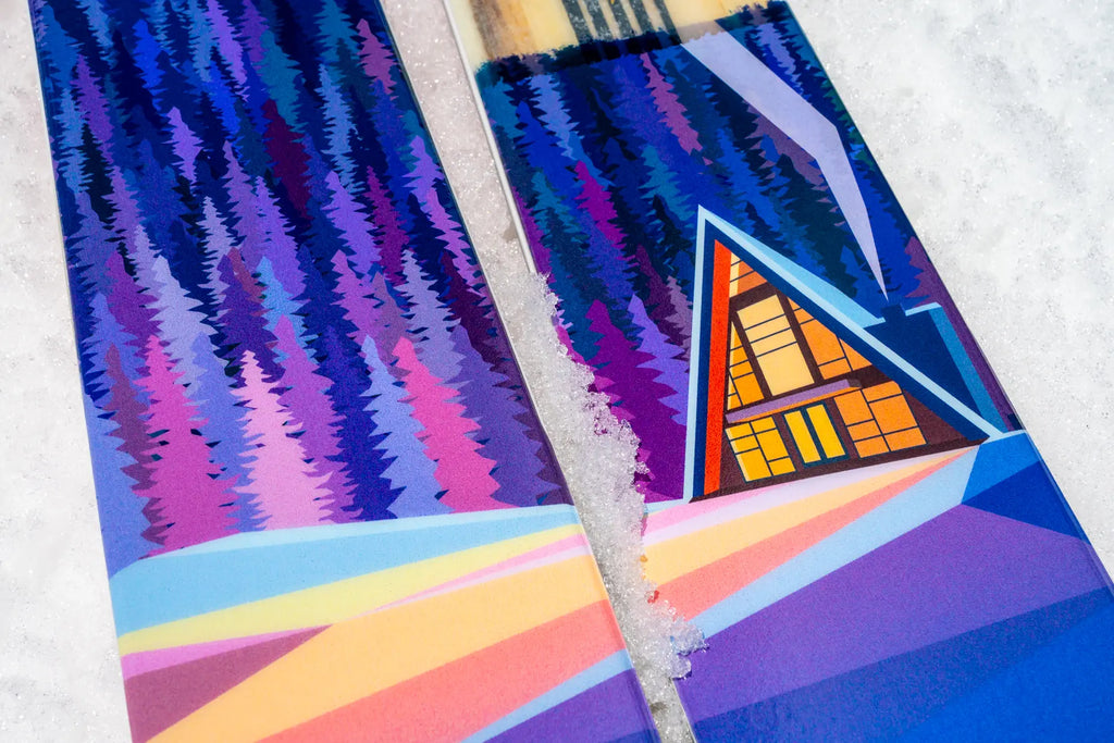 The Escalator "ALPENGLOW" Elyse Dodge x J Collab Limited Edition Ski