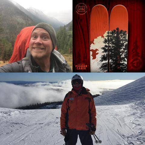 WINNER OF THE FRIEND "PIONEER CABIN" GIVEAWAY... BRADY SHERWOOD!!! On February 27th, 2018, I randomly selected Brady Sherwood, a lucky ski instructor at Mt. Bachelor, OR to win J skis!!