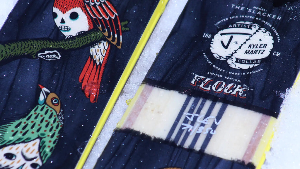 The Slacker "FLOCK" Kyler Martz x J Collab Limited Edition Ski