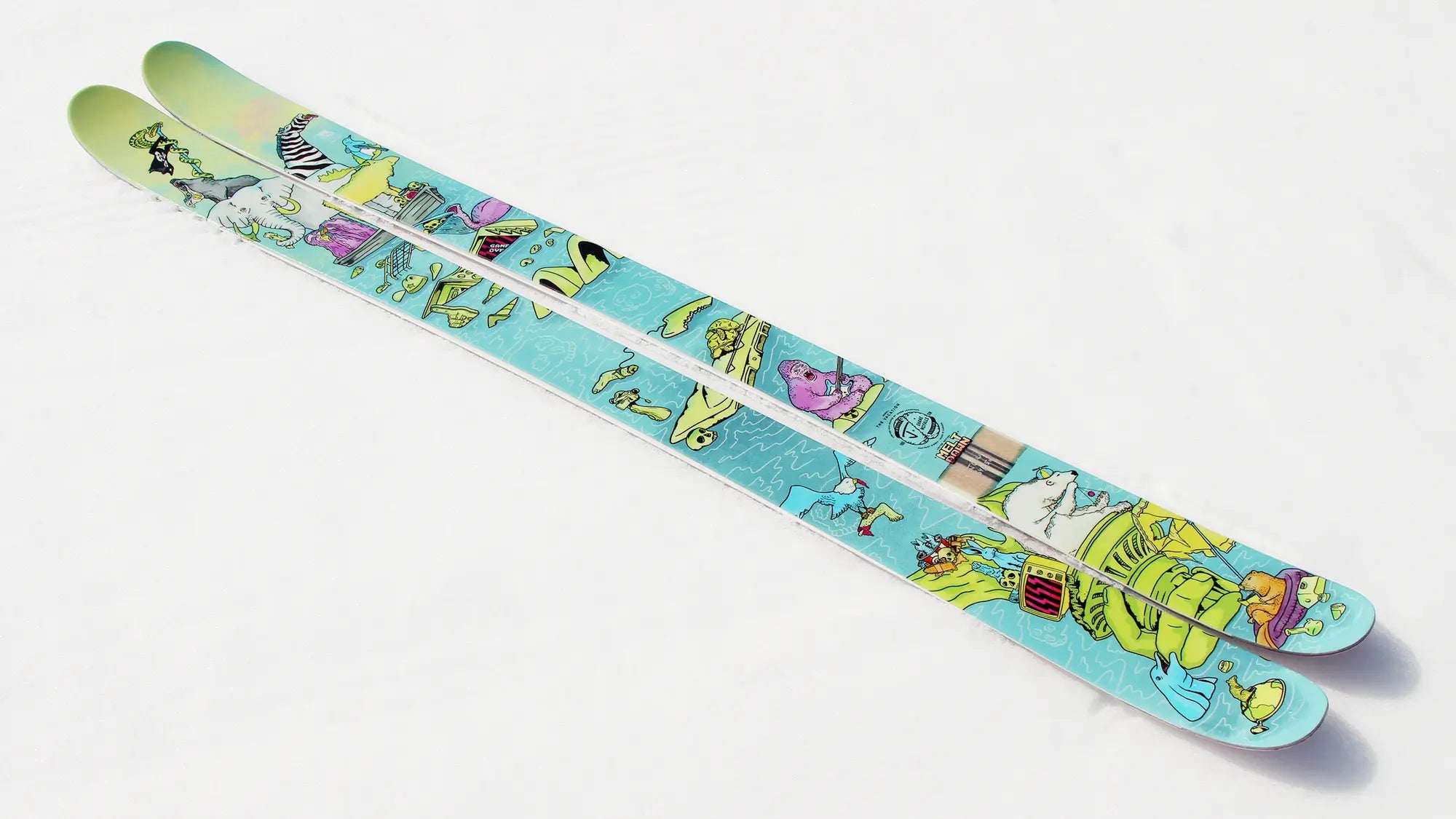 The Vacation "MELTDOWN" Shane McFalls x J Collab Limited Edition Ski