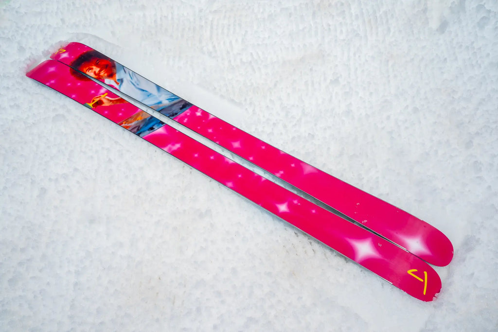 The Masterblaster "THE JOY OF SKIING III" Bob Ross x J Collab Limited Edition Ski
