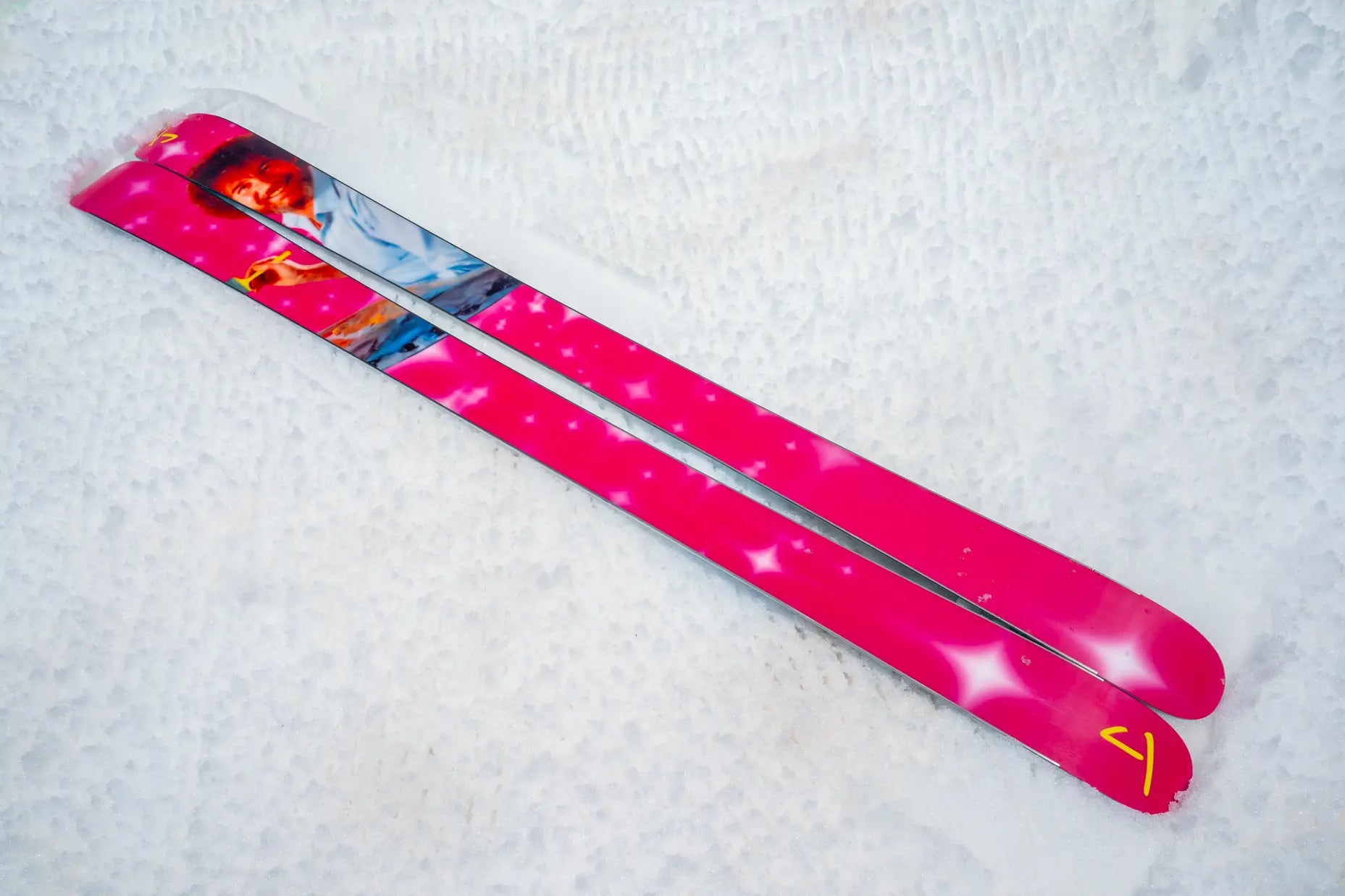 The Masterblaster "THE JOY OF SKIING III" Bob Ross x J Collab Limited Edition Ski