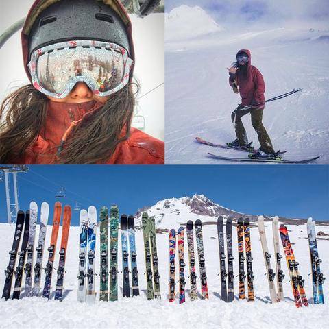 WINNER OF THE J SKIS AUGUST 2019  GIVEAWAY... JEN WINKLEPLECKER!!! On September 6th, 2019, I randomly selected Jen Winkleplecker, a lucky skier from Mount Hood, OR to win J skis!!