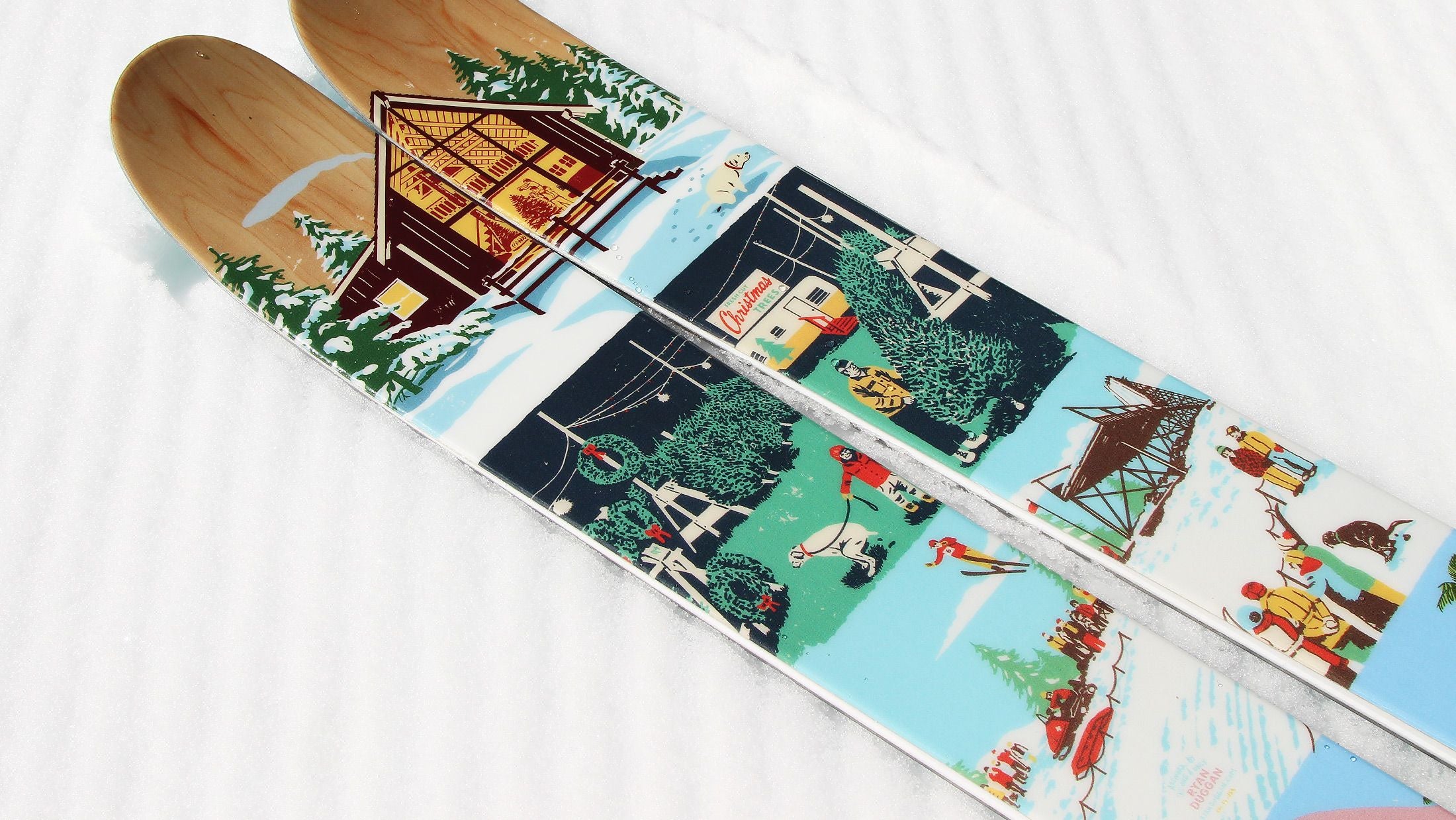 The Allplay "DEUCE" Ryan Duggan x J Collab Limited Edition Ski