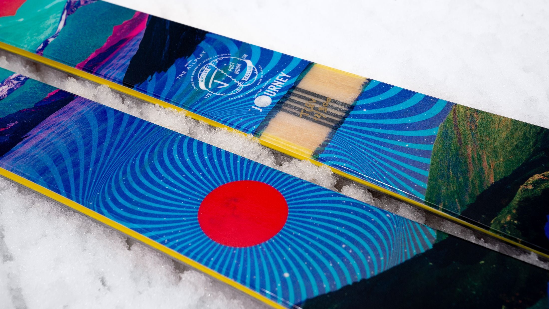 The Allplay "JOURNEY" Post Wook x J Collab Limited Edition Ski
