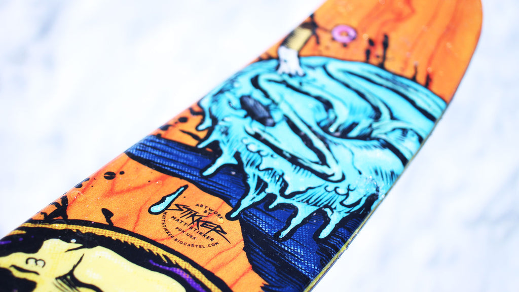 The Allplay "MORNING SICKNESS" Matt Stikker x J Collab Limited Edition Ski