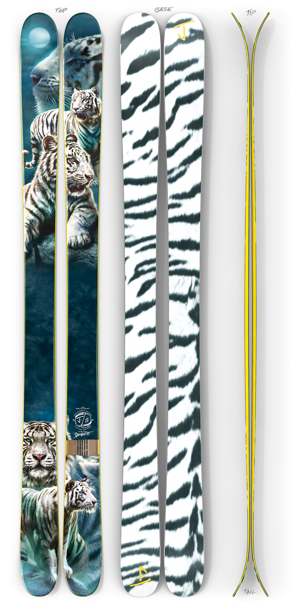 The Allplay "SNOWCAT" Tami Alba x J Collab Limited Edition Ski