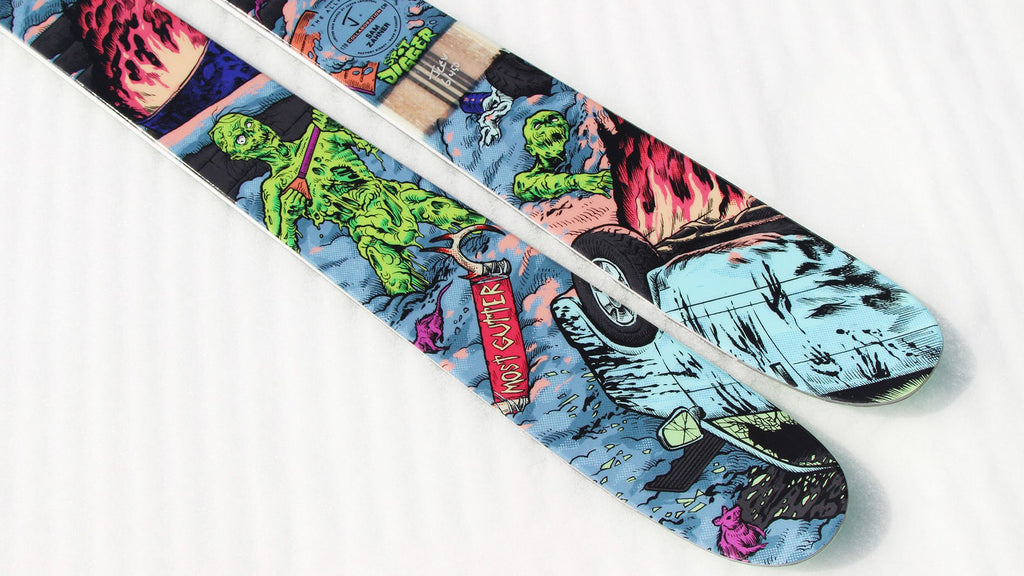 The Allplay "SPOT DIGGER" Sam Zahner x J Collab Limited Edition Ski