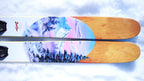 The Allplay "THE JOY OF SKIING 2" Bob Ross x J Collab Limited Edition Ski