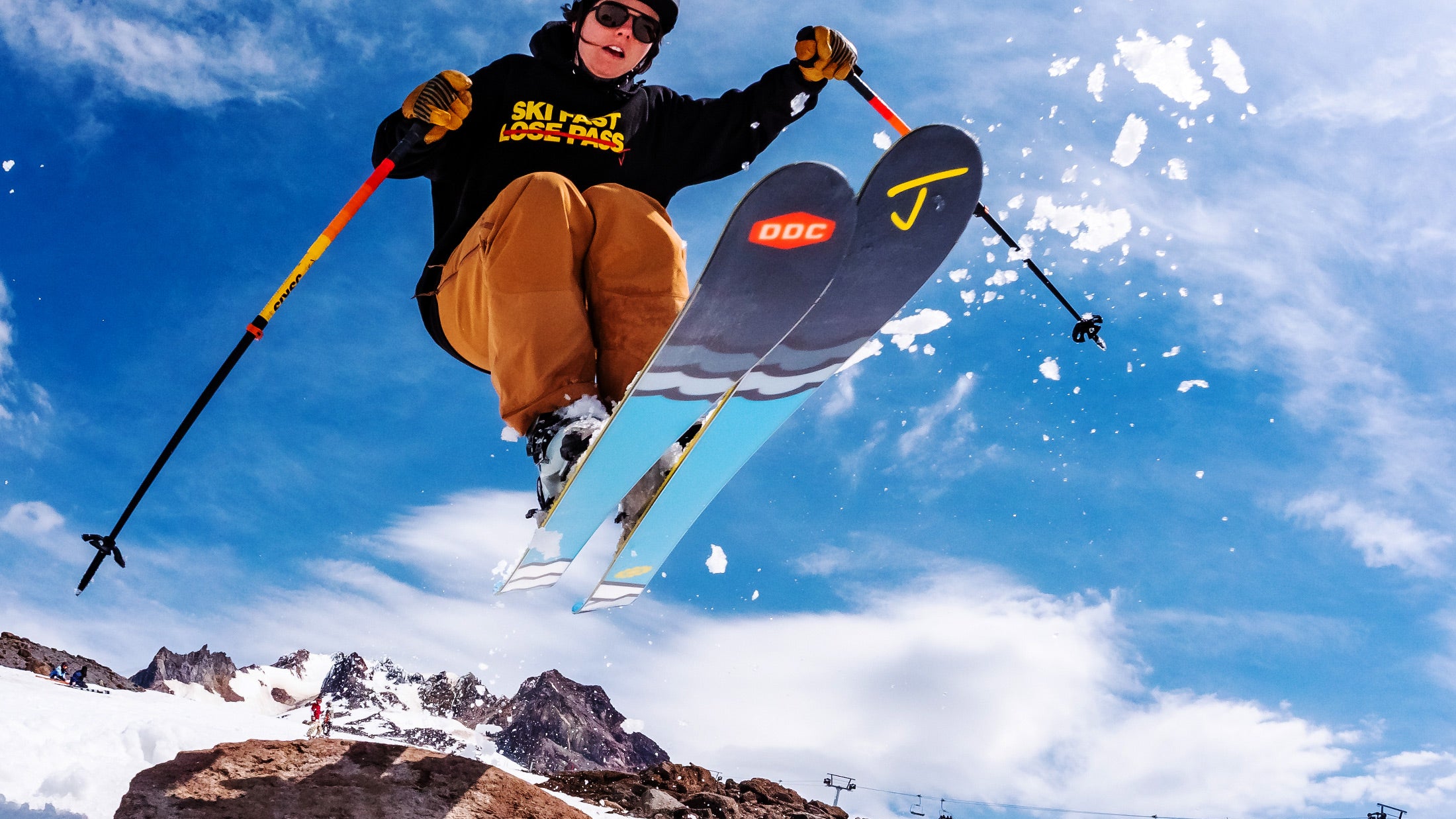 The Allplay "THICK LINES" DDC x J Collab Limited Edition Ski