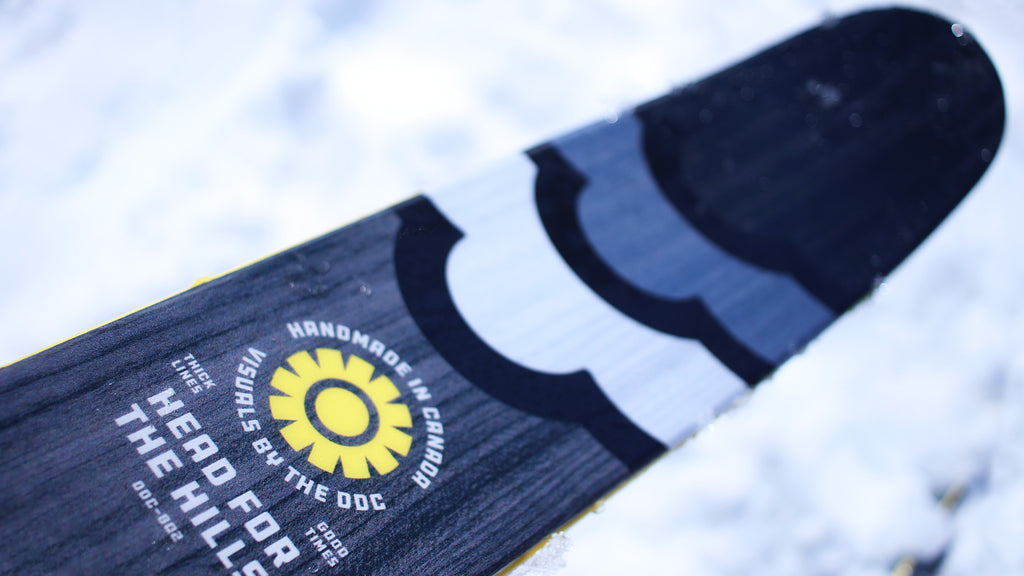 The Allplay "THICK LINES" DDC x J Collab Limited Edition Ski