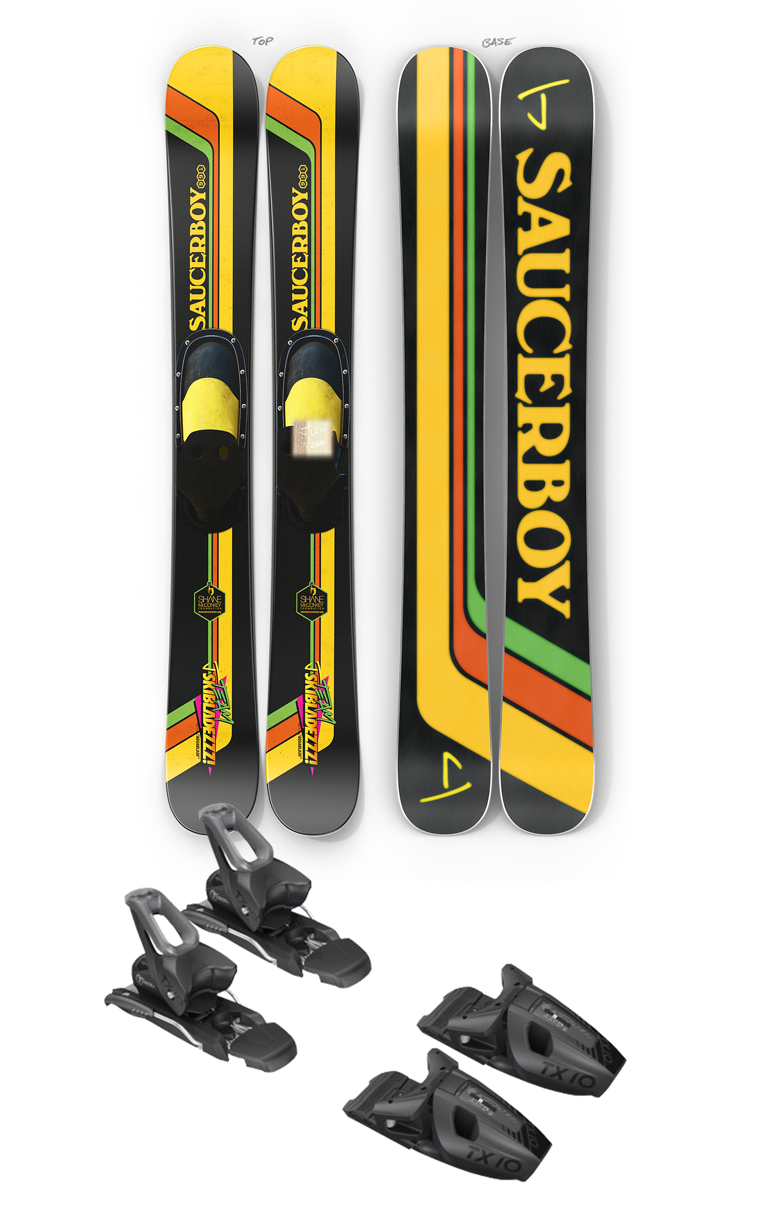 Team Skibladezzz “AQUABLADE” + Tyrolia TX10 GW Bindings