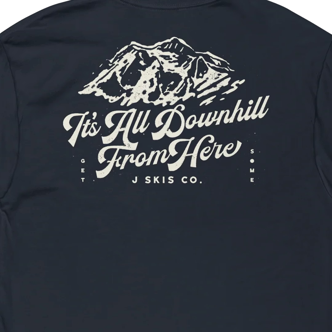 All Downhill Tee