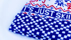 Just Skiing Pom Beanie