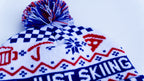 Just Skiing Pom Beanie