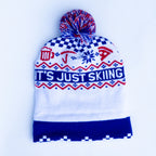 Just Skiing Pom Beanie