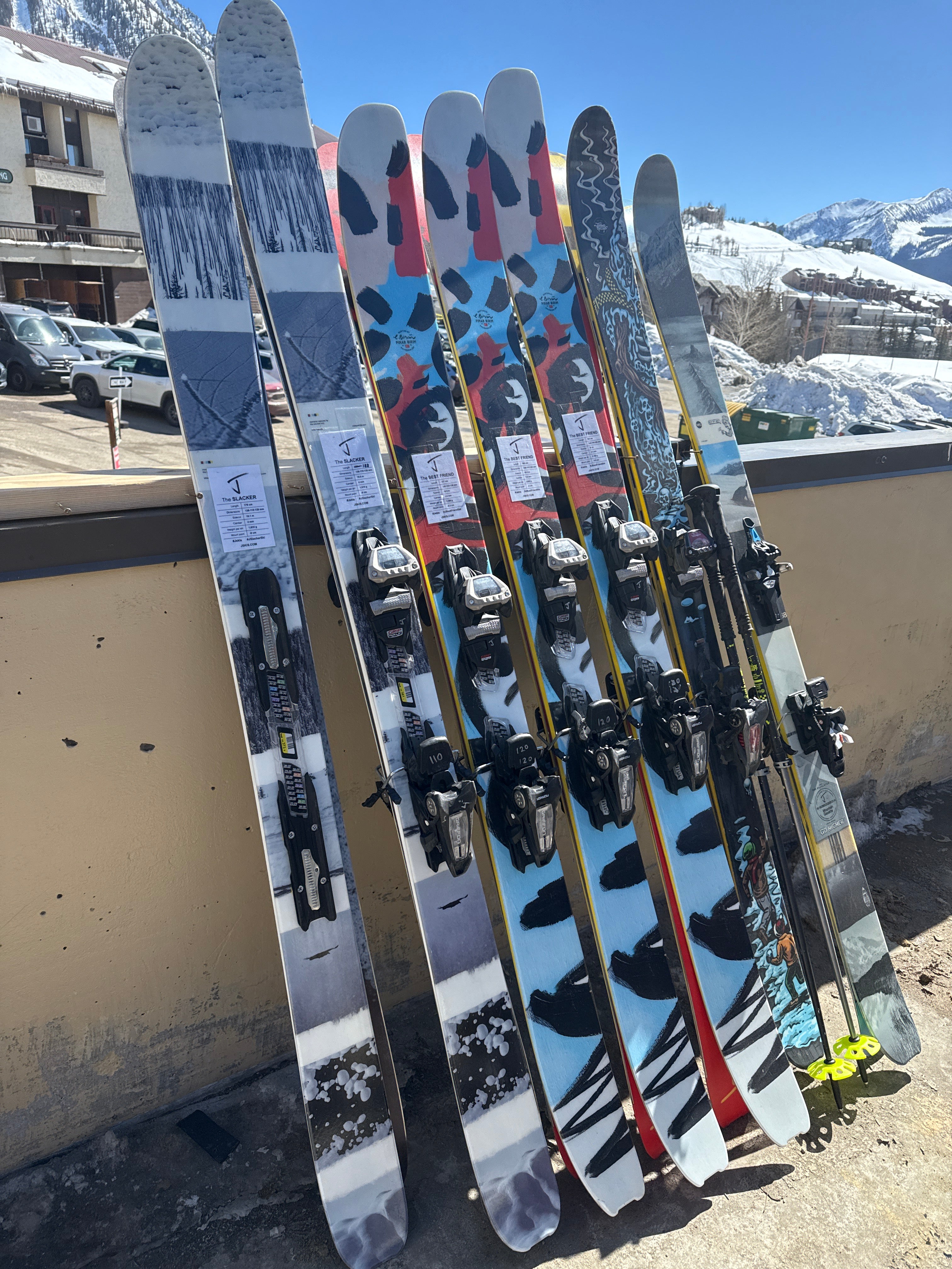 Blister Summit 2025 Demo Skis