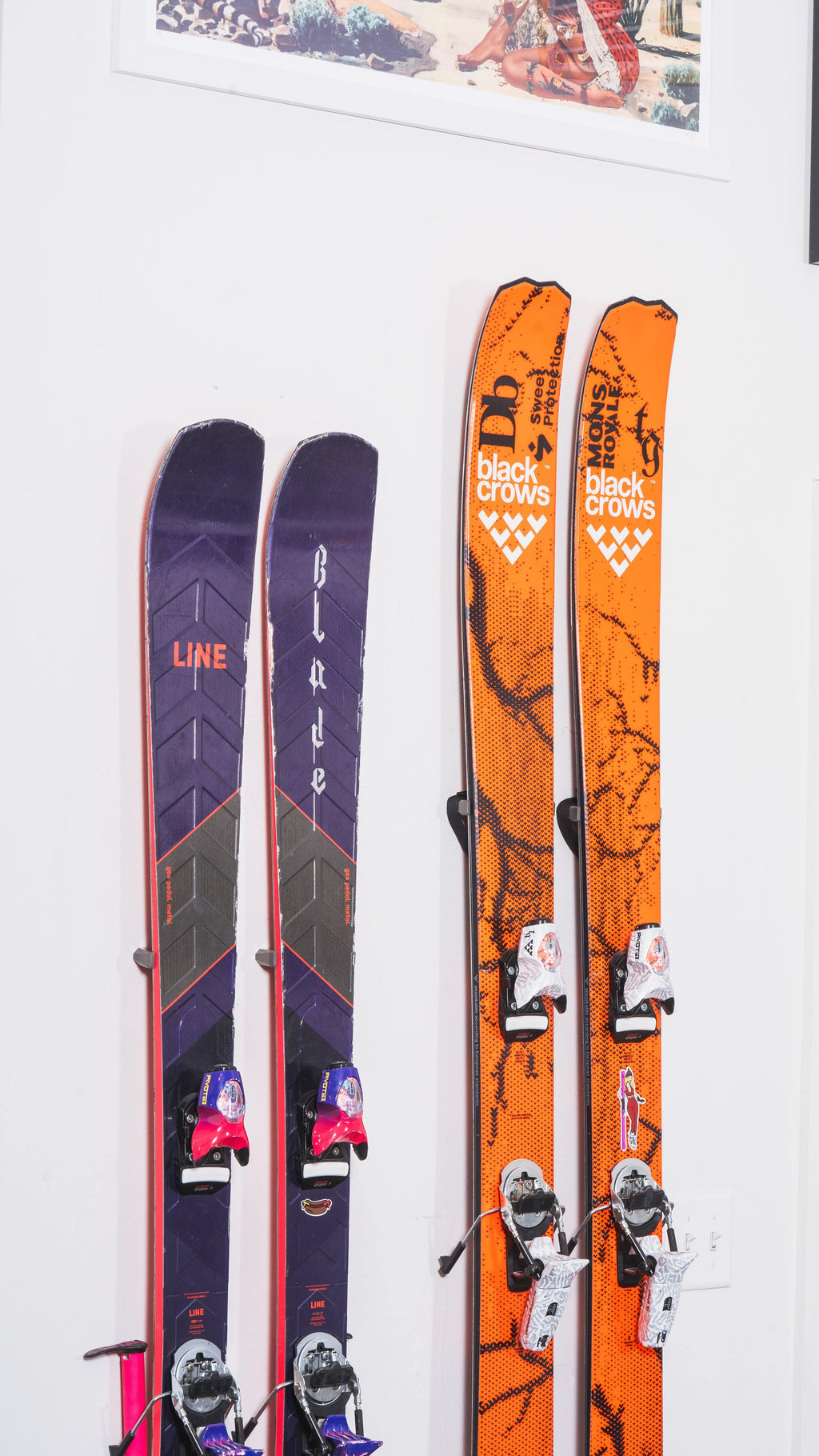 Hover Ski Rack