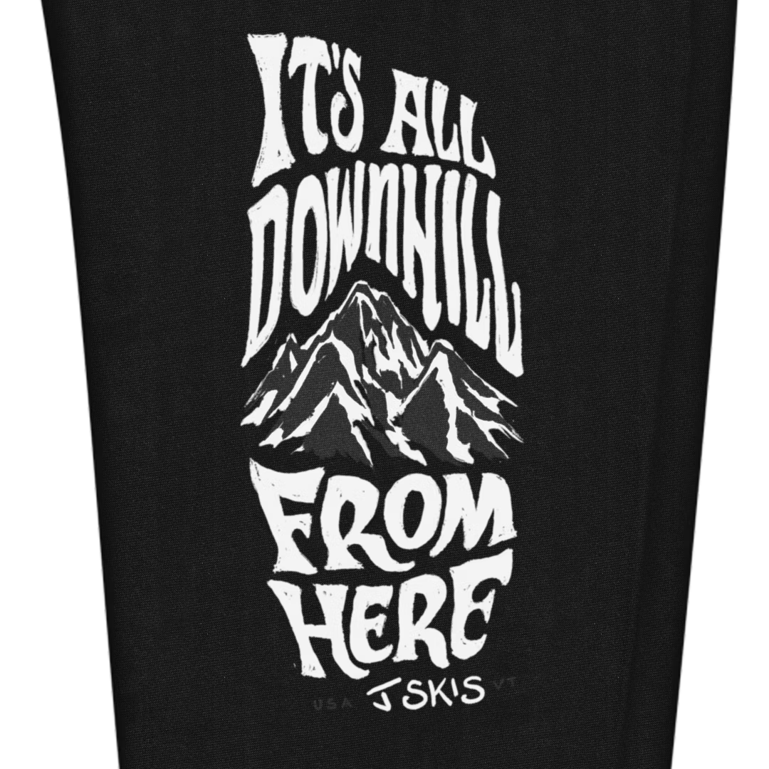 Downhiller Unisex Fleece Sweatpants